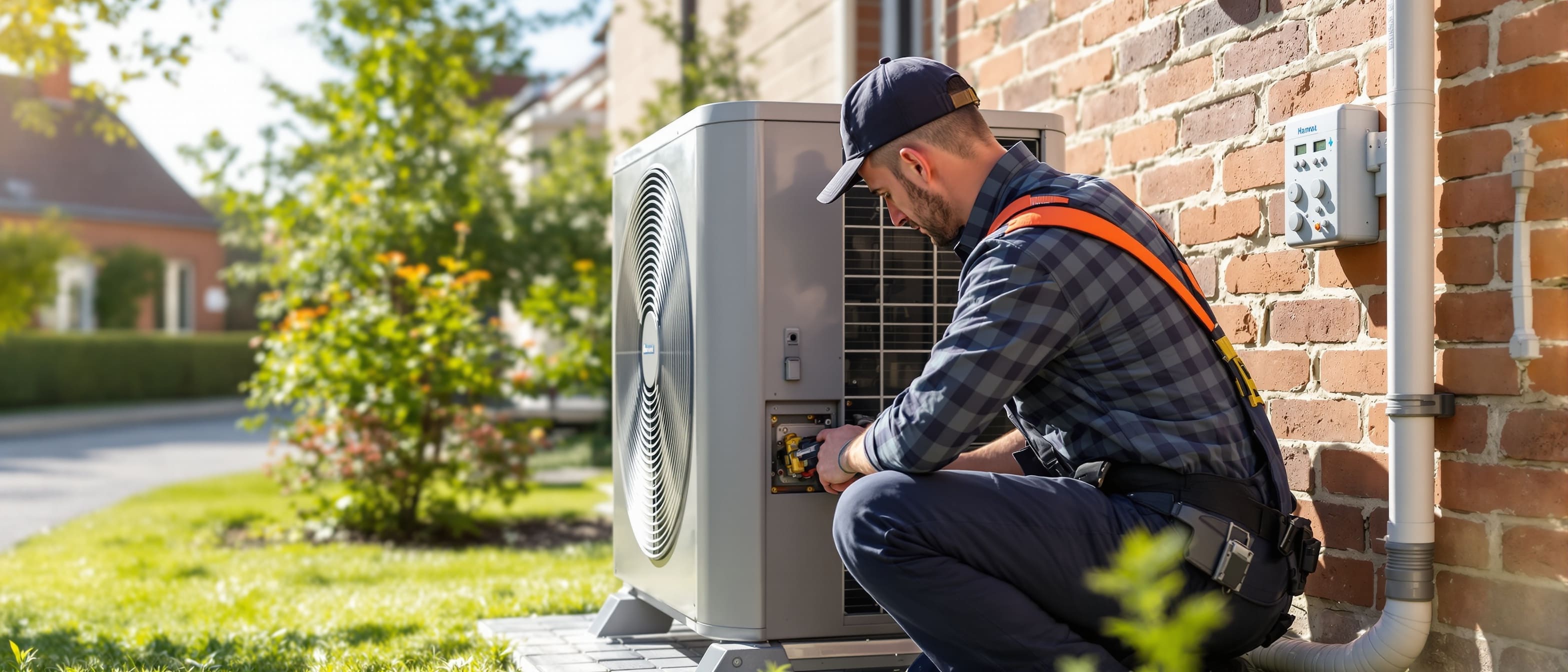 Maintenance d'une unité de pompe à chaleur à Braine-L'alleud