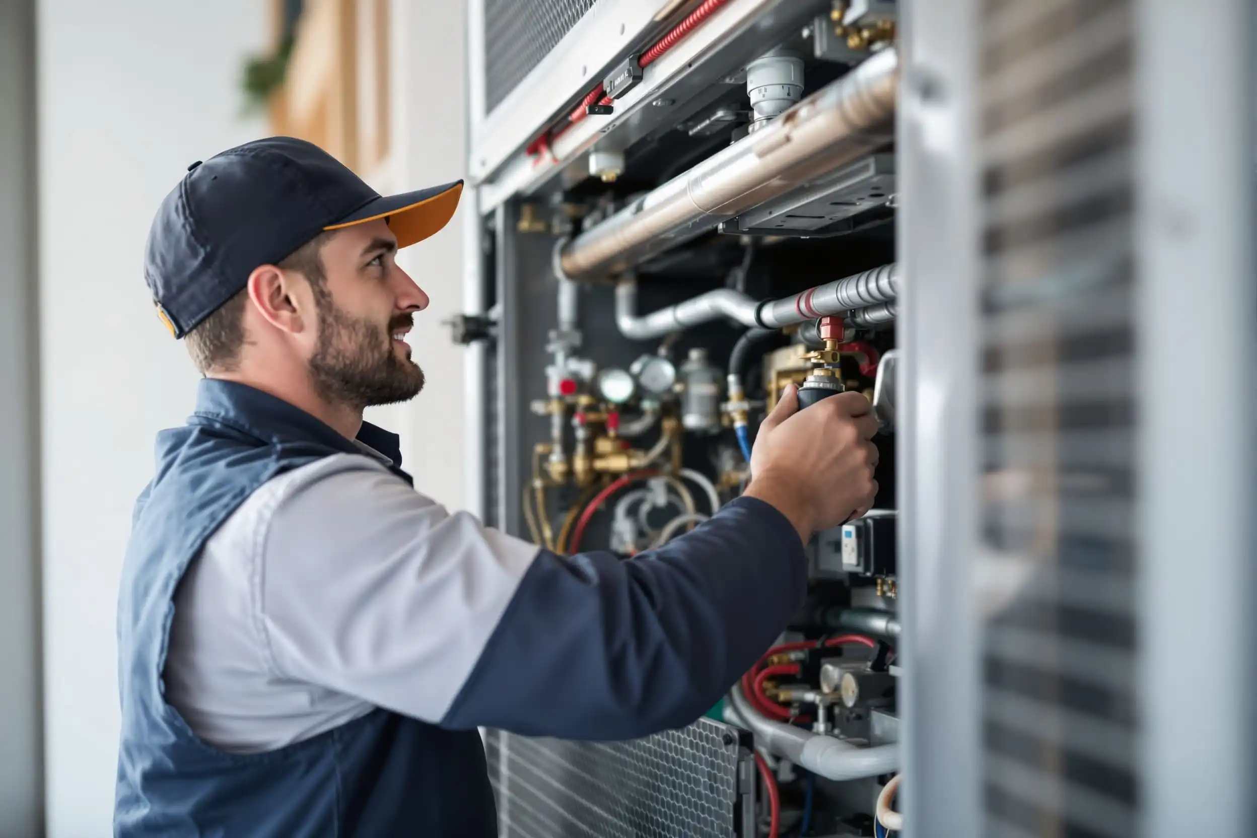 Contrôle d'étanchéité F-Gas obligatoire pour pompe à chaleur.